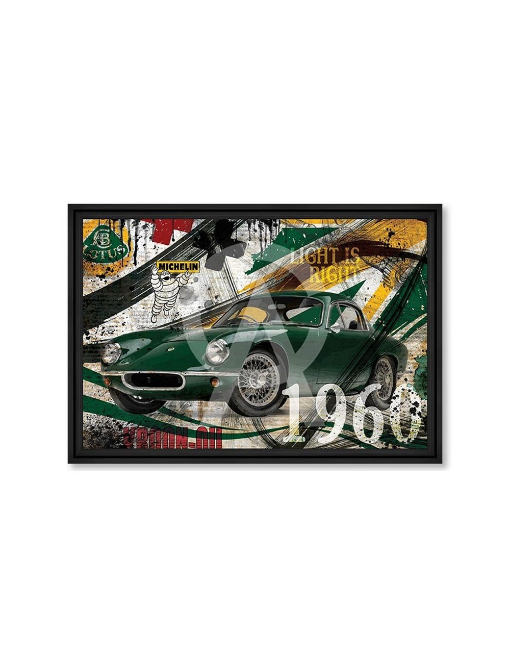 Tableau grand format Elite 1960 80x120 – Rubix