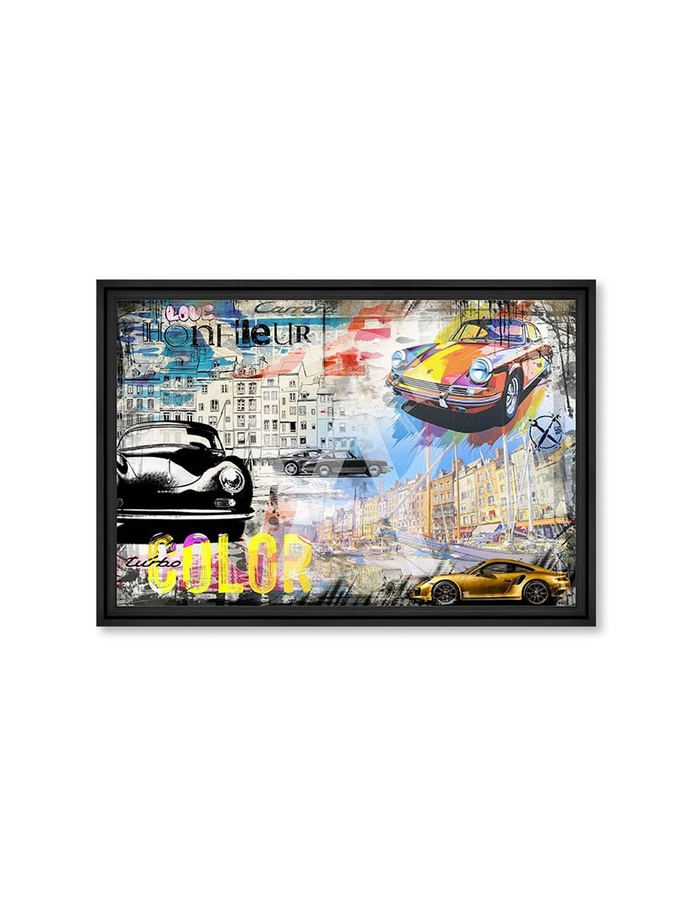 Tableau voiture Art Porsche Color – Rubix