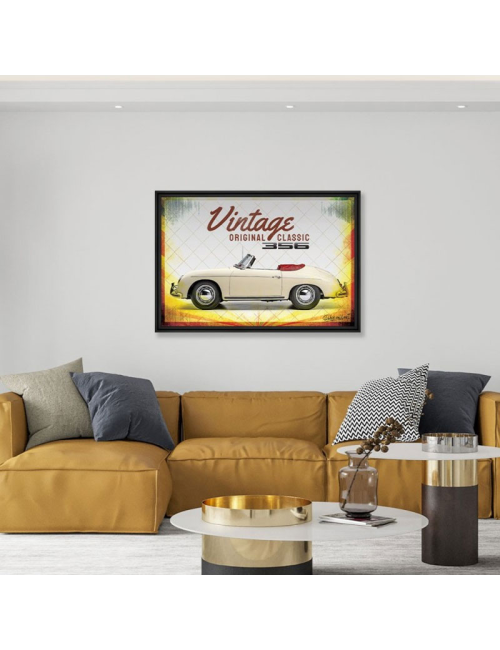 Tableau grand format Porsche 356 80x120 – Rubix