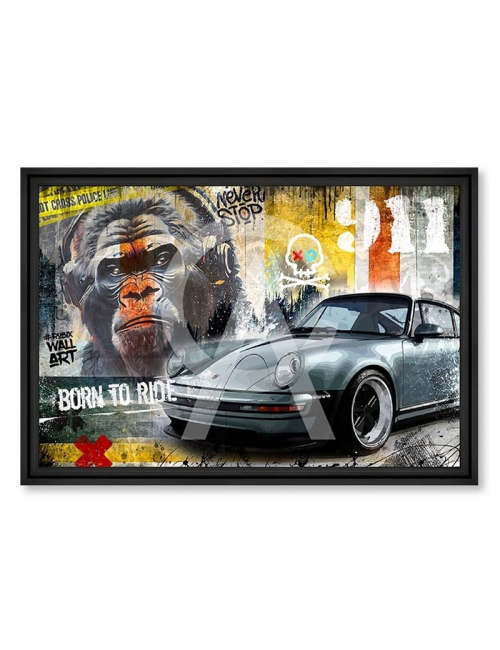 Tableau Porsche 911 Never Stop – Rubix