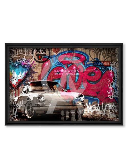Tableau Porsche 911 Love – Rubix