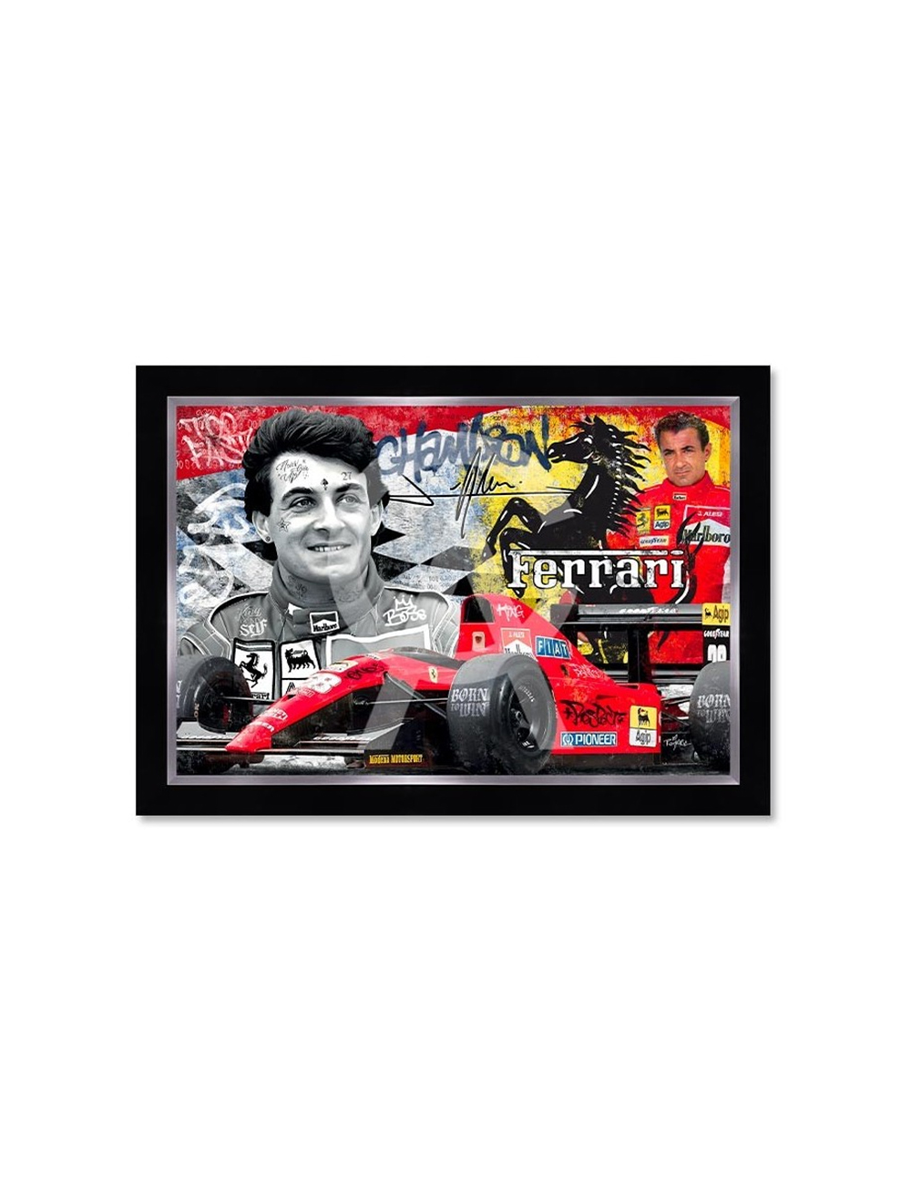 Tableau Jean Alesi – Romaric