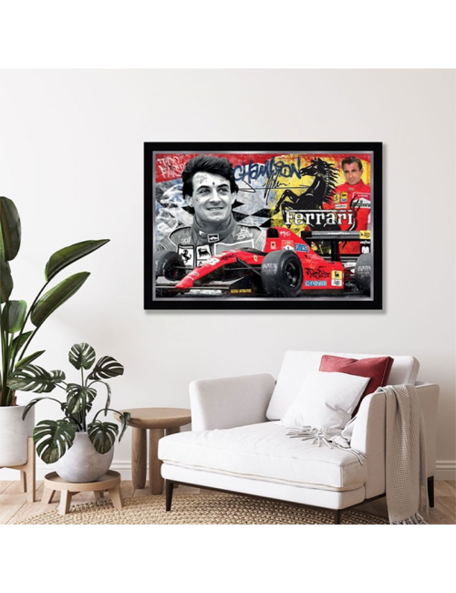 Tableau Jean Alesi – Romaric