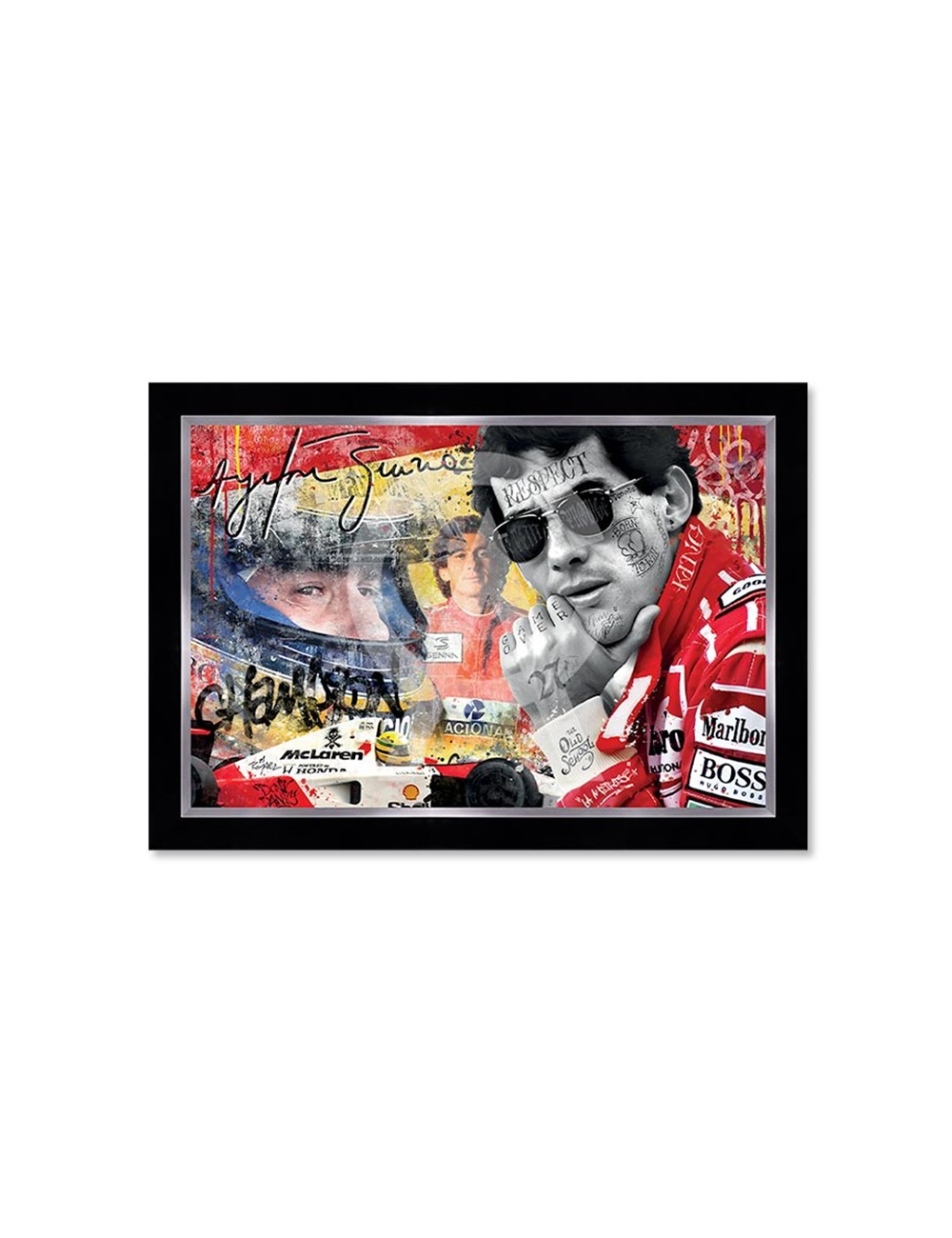Tableau Ayrton Senna – Romaric