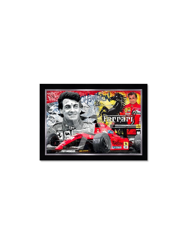 Tableau Jean Alesi 80x120 – Romaric