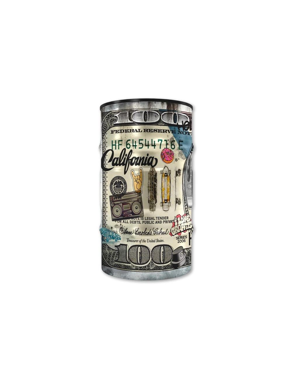 Baril décoratif Monkey Old School Music – Rubix