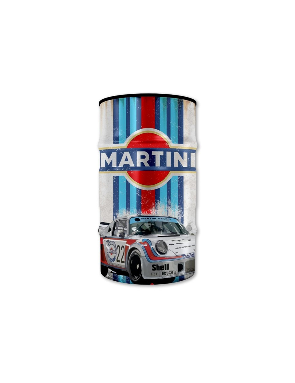 Baril décoratif RSR Martini Racing Team – Rubix