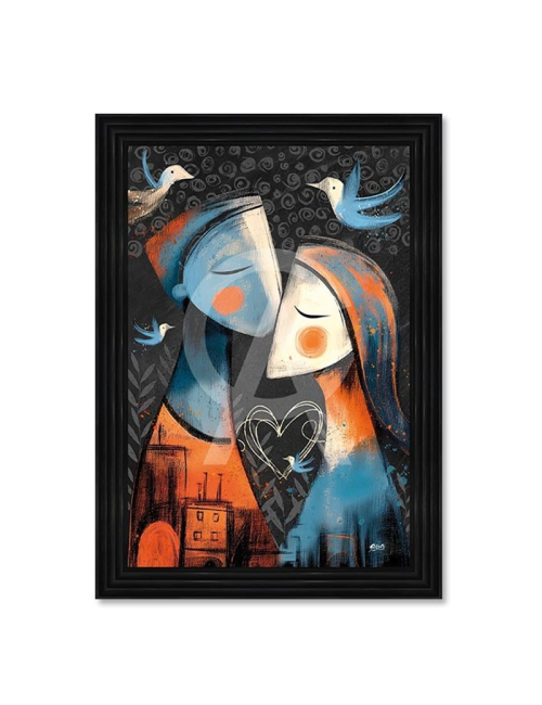 Tableau Les Amoureux et les oiseaux – Seleste