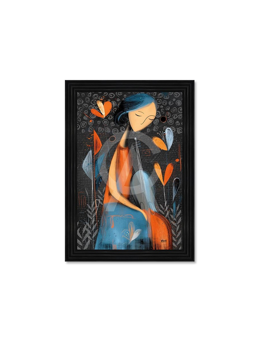 Tableau La Violoncelliste – Seleste