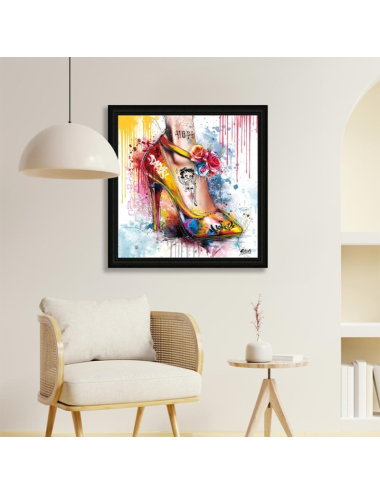 Tableau Seleste Escarpins décoration murale contemporaine