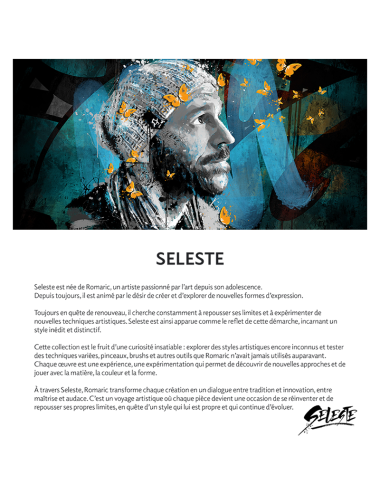 Tableau Seleste Mei décoration murale contemporaine