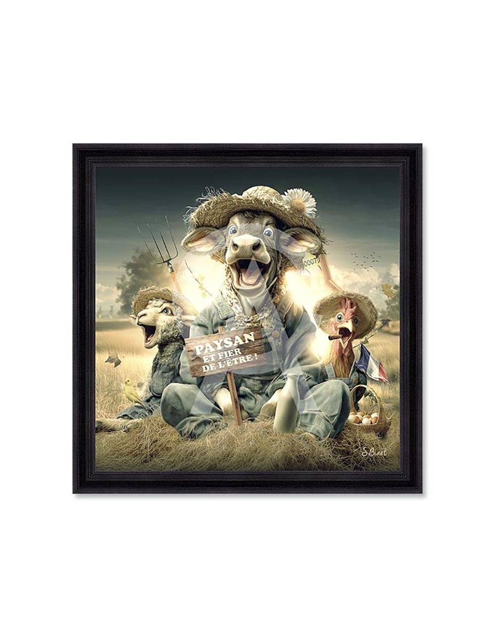 Tableau Paysans – Sylvain Binet