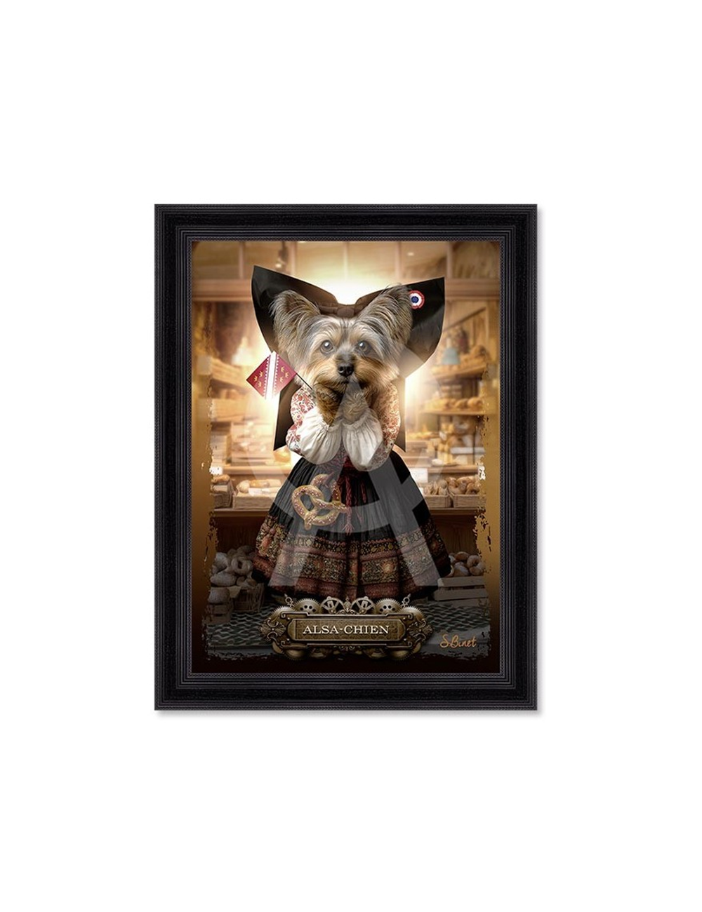 Tableau Alsa-Chien – Sylvain Binet