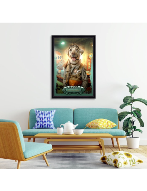 Tableau Mécani-Chien – Sylvain Binet