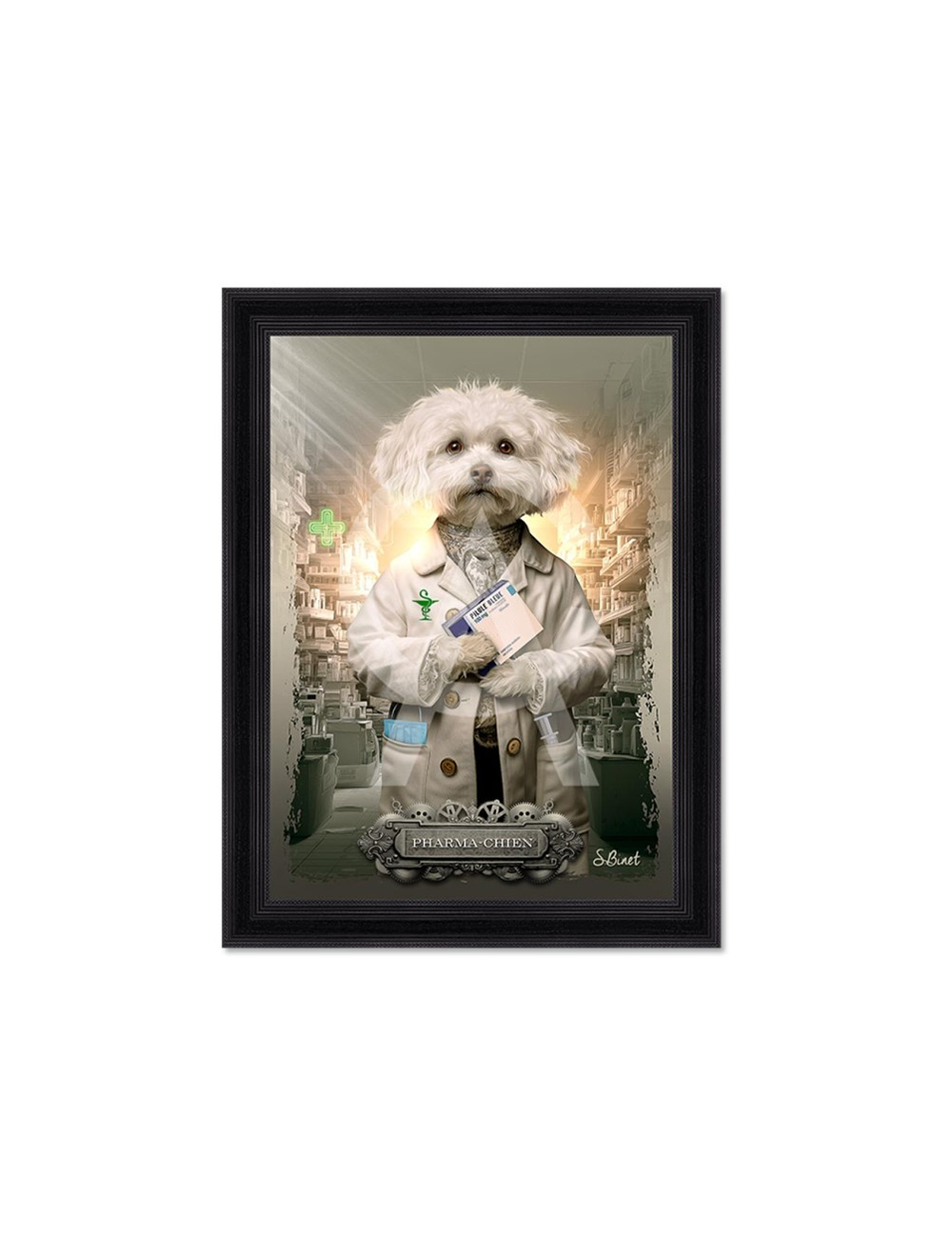 Tableau Pharma-Chien – Sylvain Binet