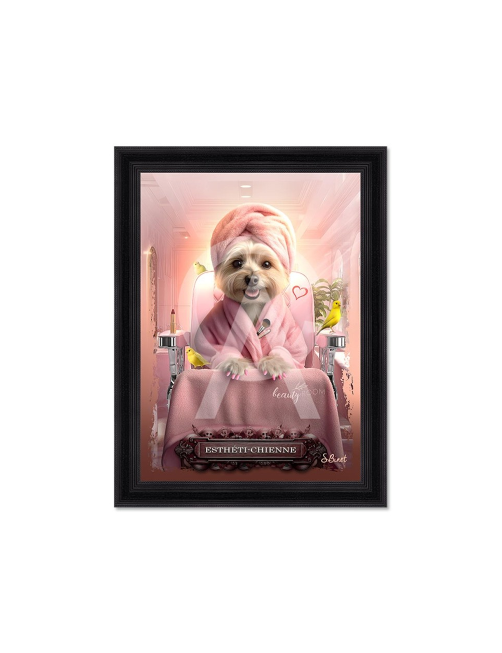 Tableau Esthéti-Chienne – Sylvain Binet – 80×120 cm