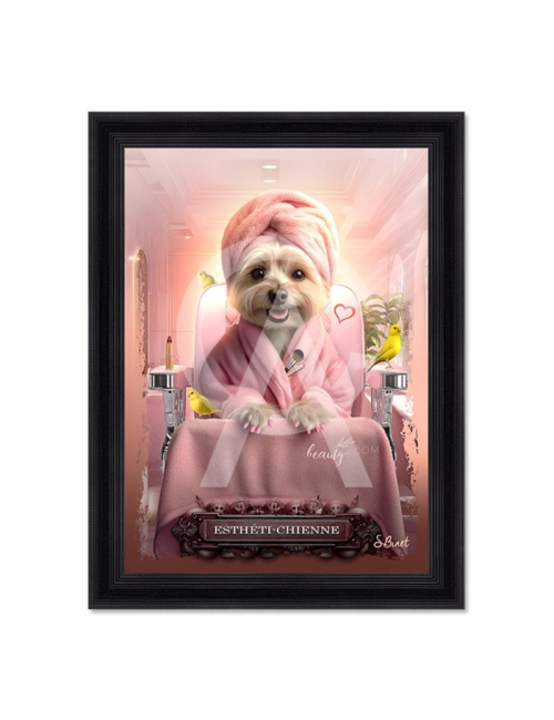 Tableau Esthéti-Chienne – Sylvain Binet – 80×120 cm