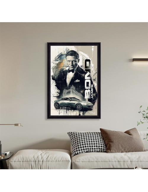 Tableau Daniel Craig – Sylvain Binet