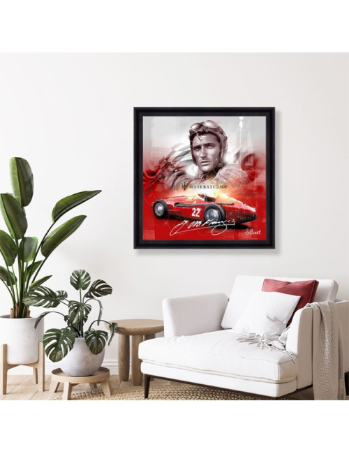 Tableau Maserati 250F – Sylvain Binet