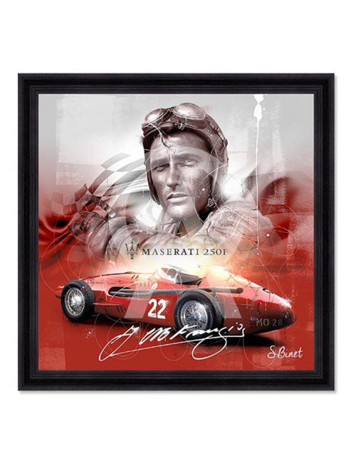 Tableau Maserati 250F – Sylvain Binet – Très grand format