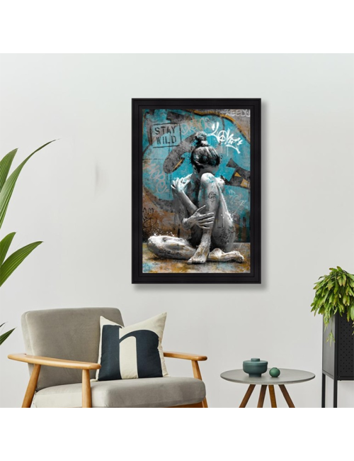 Tableau Nudité urbaine – Romaric – 80x120