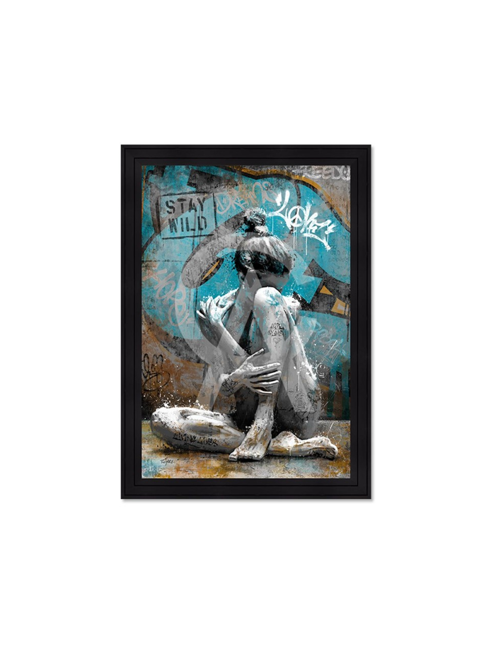 Tableau Nudité urbaine – Romaric – 80x120