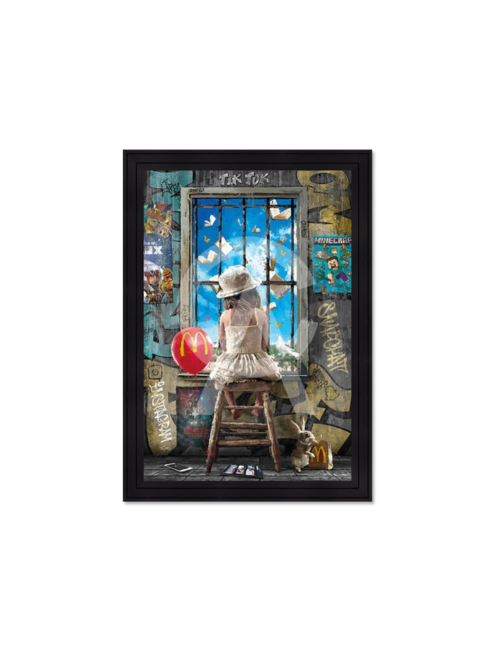 Tableau Le fléau – Romaric – 80x120