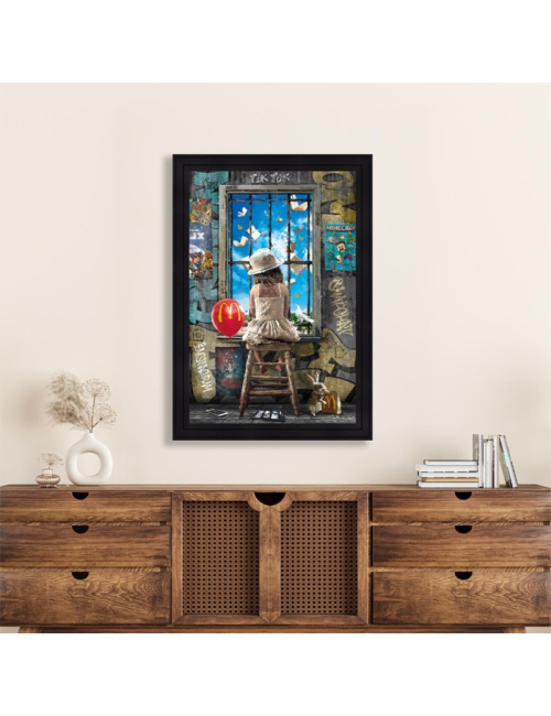 Tableau Le fléau – Romaric – 80x120