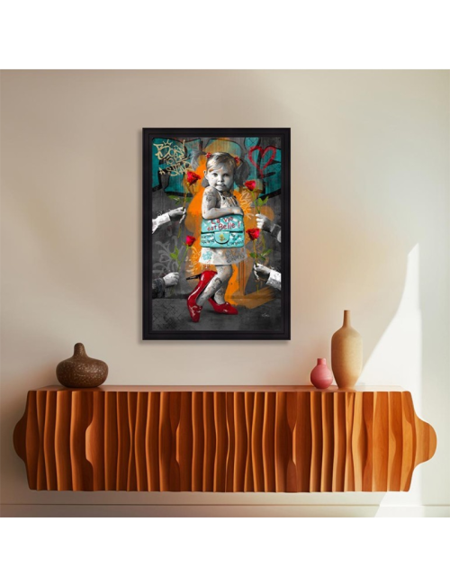 Tableau La petite pépette – Romaric – 80x120