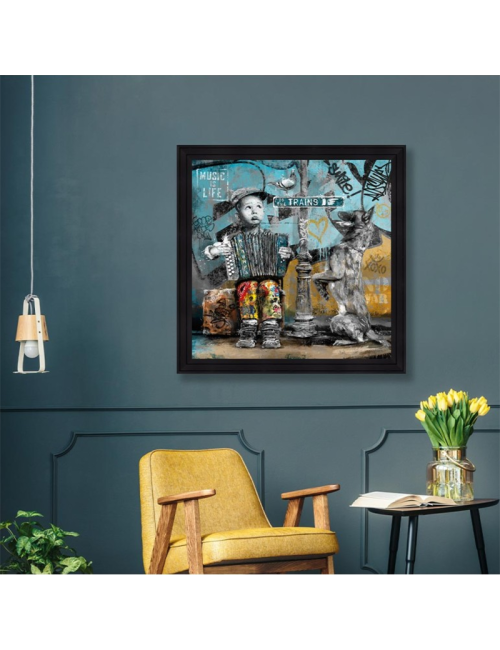 Tableau L’accordéoniste – Romaric