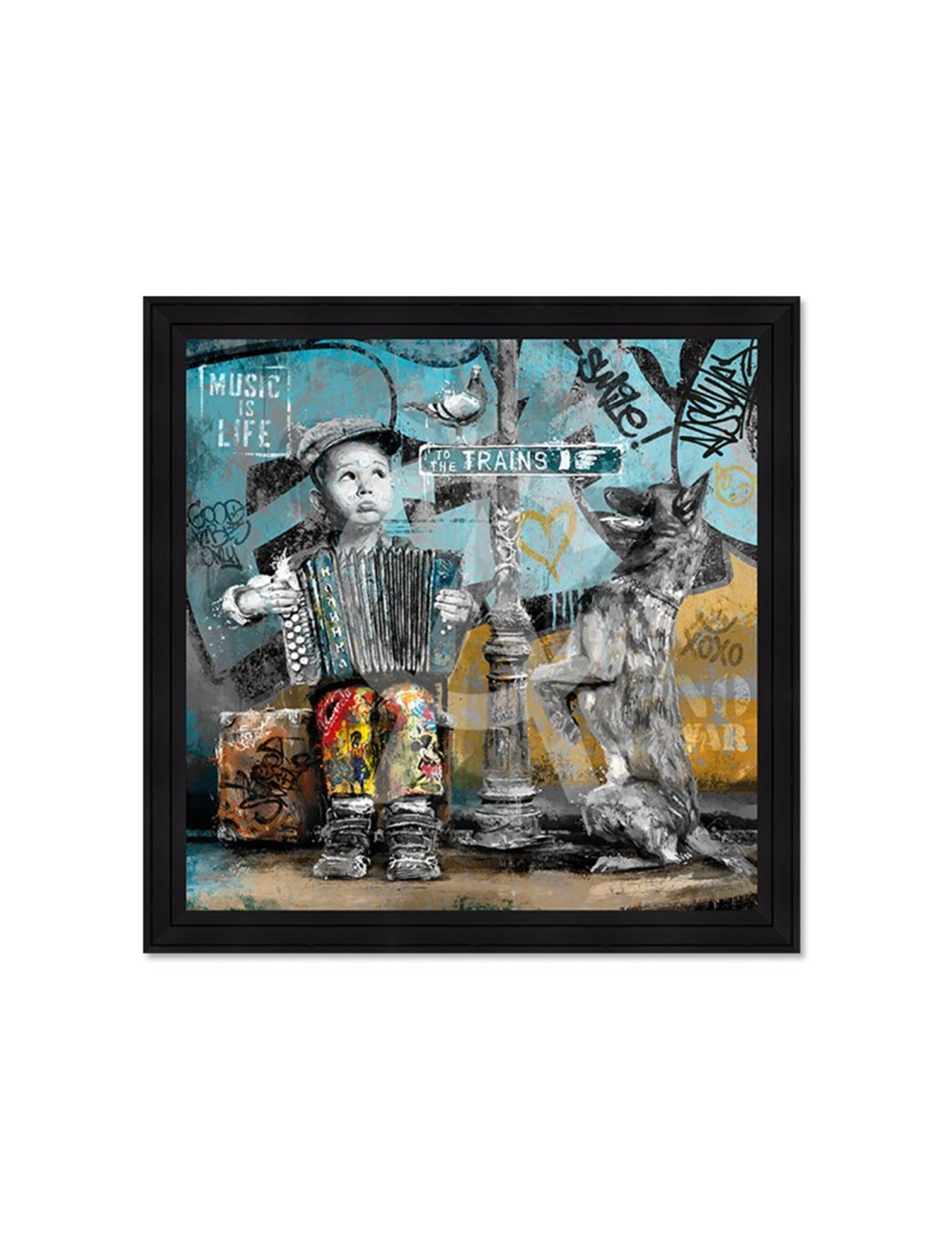 Tableau L’accordéoniste – Romaric