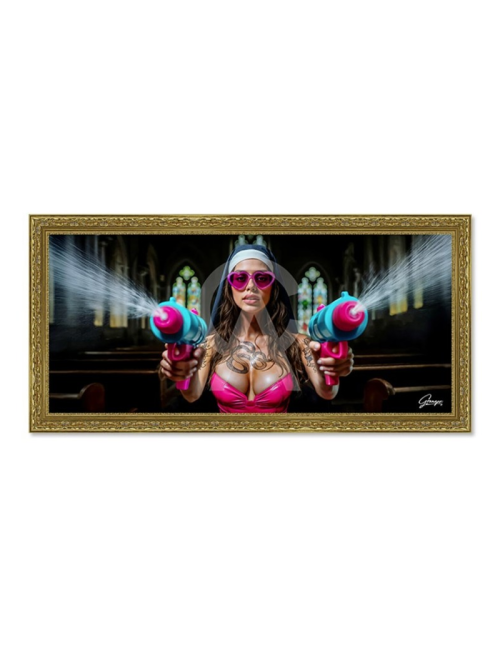 Tableau Holy Water 63x140 – Alexandre Granger