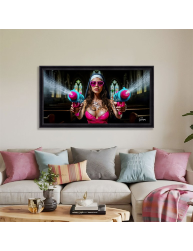 Tableau Holy Water 63x140 Alexandre Granger – art cinématographique