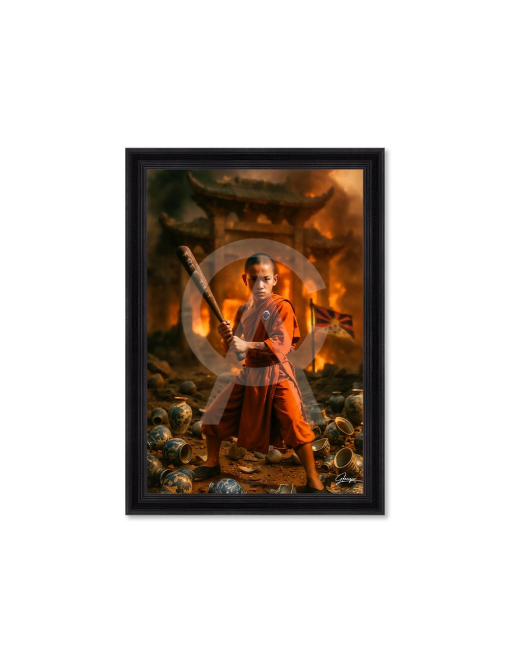 Tableau Zen Boy 80x120 – Alexandre Granger