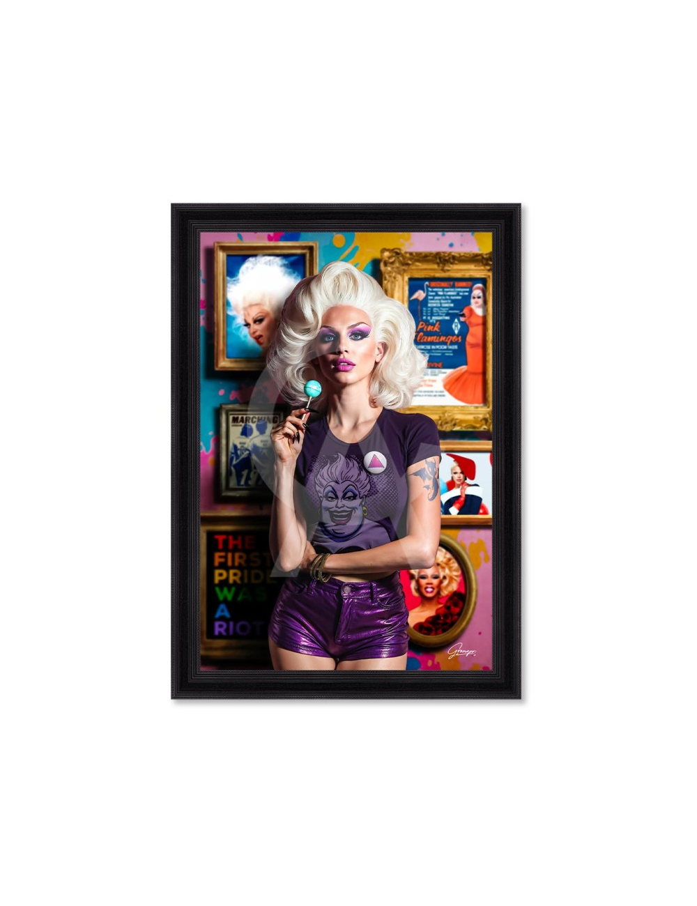 Tableau The DragQueen – Alexandre Granger