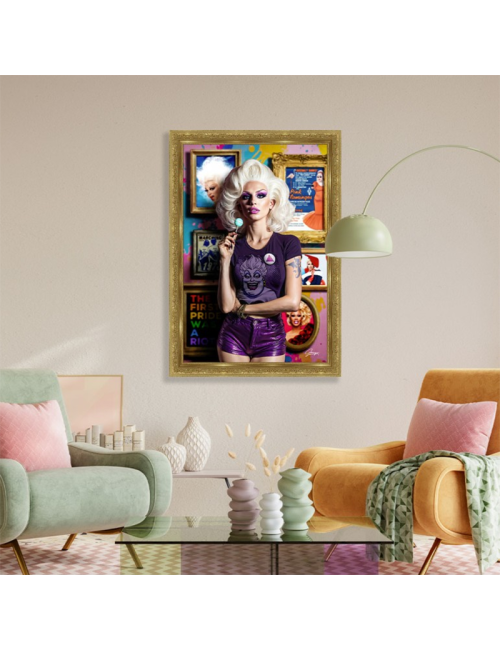 Tableau The DragQueen 80x120 – Alexandre Granger
