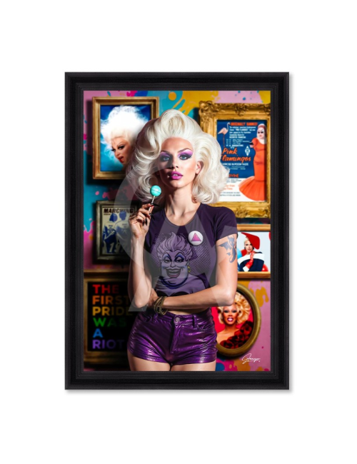 Tableau The DragQueen 80x120 – Alexandre Granger