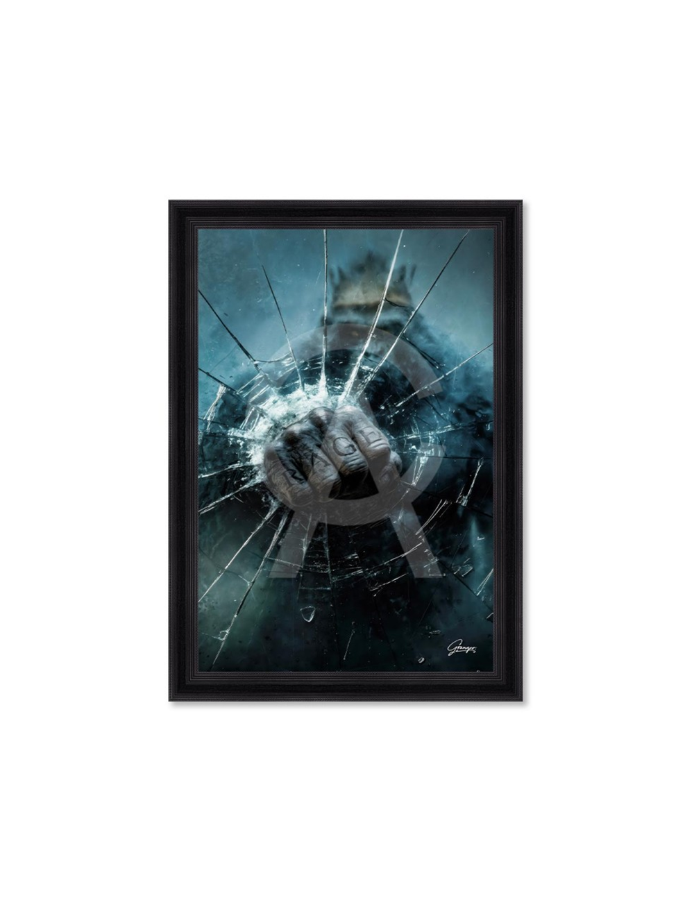 Tableau Rage 80x120 – Alexandre Granger