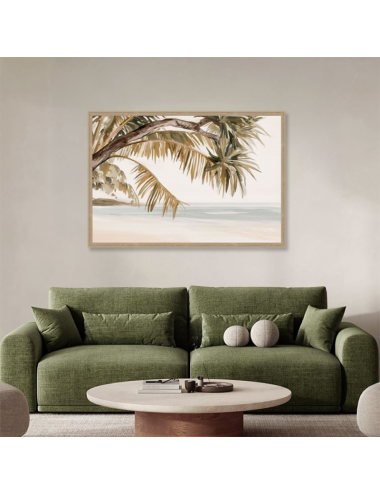 Décoration murale grand format paysage tropical Orya 80x120