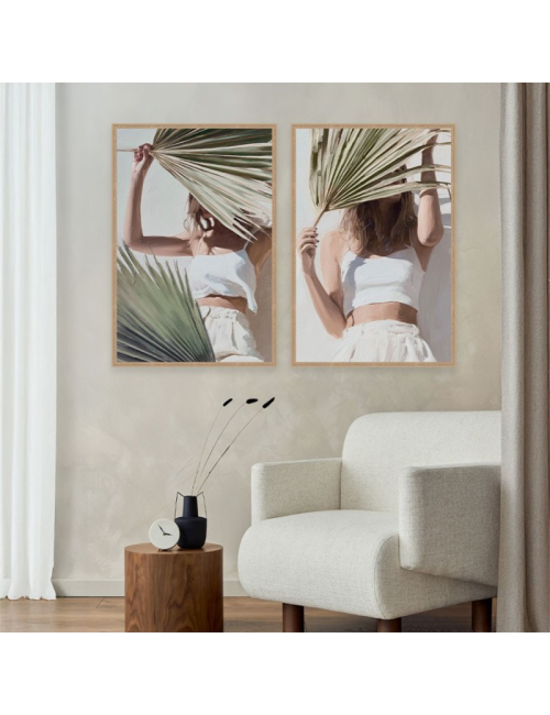 Tableau portrait féminin 80x120 – Orya