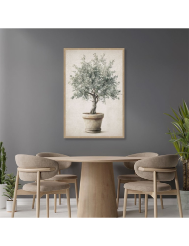 Tableau grand format olivier Orya 80x120 – Décoration murale