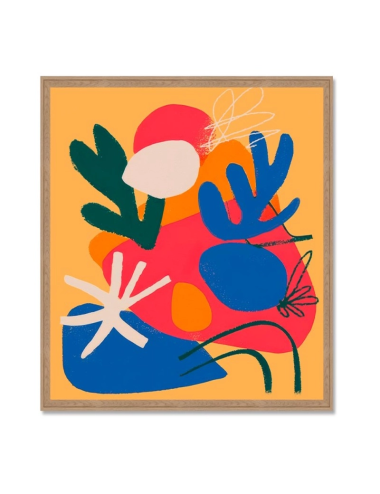 Tableau abstrait coloré moderne – Orya