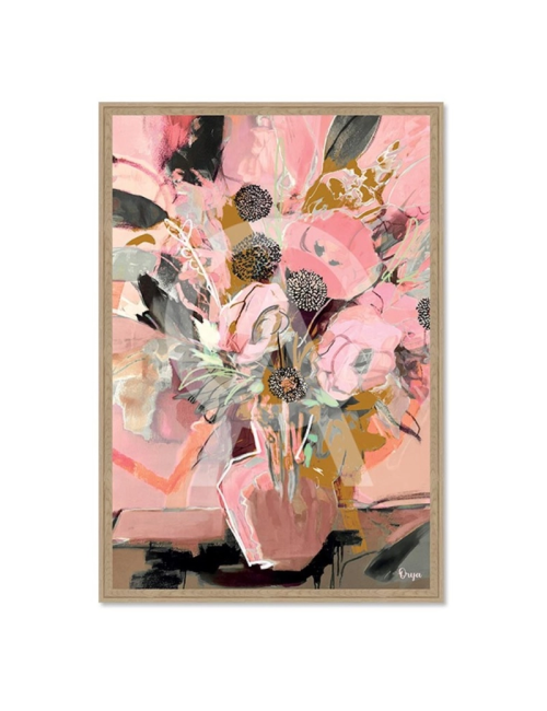 Tableau bouquet floral 80x120 – Orya