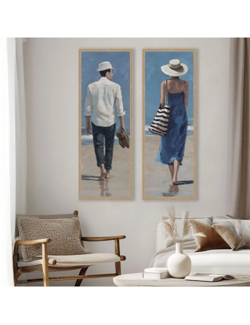 Tableau femme sur la plage – Orya