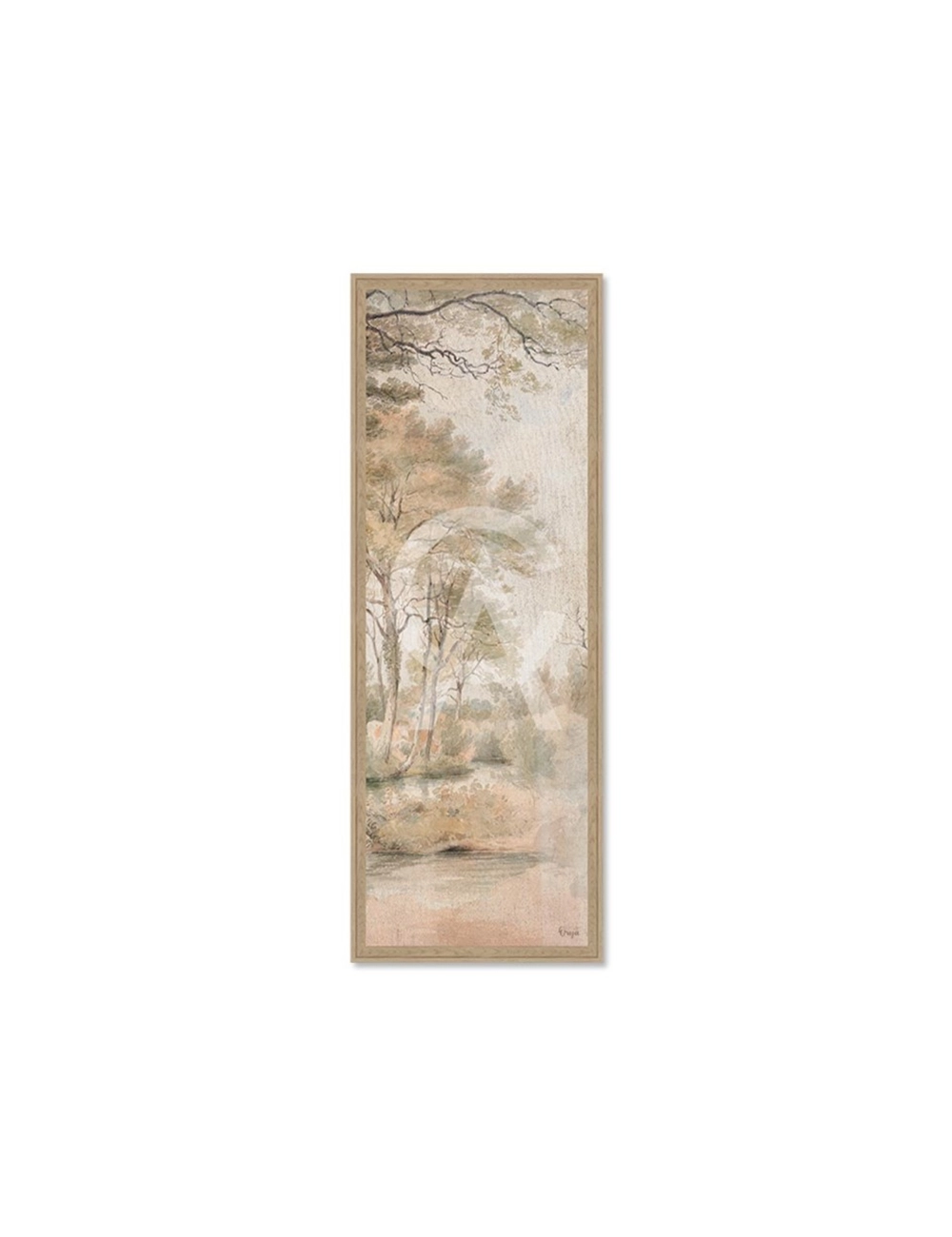 Tableau paysage forêt 50x150 – Orya
