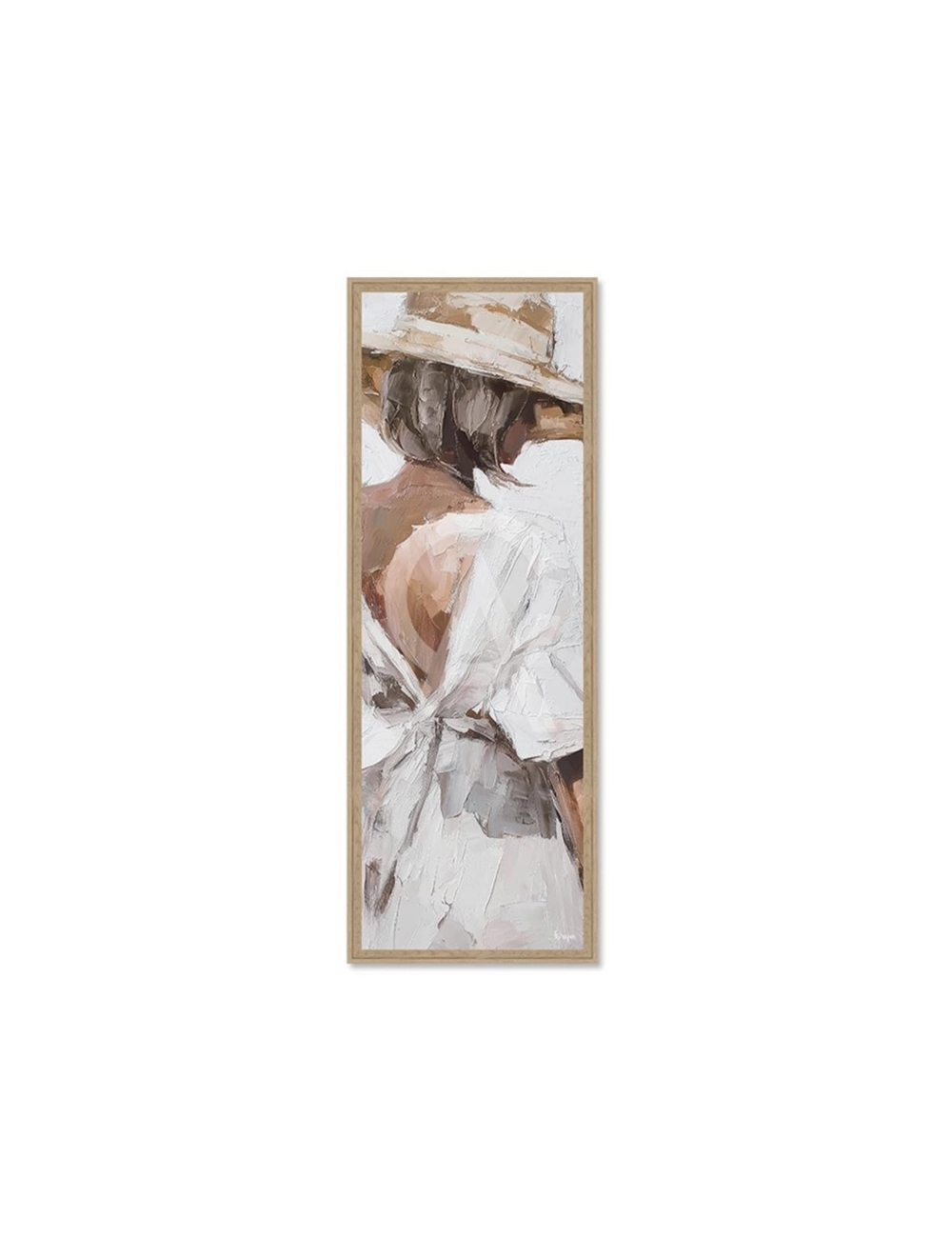 Tableau silhouette femme 50x150 – Orya