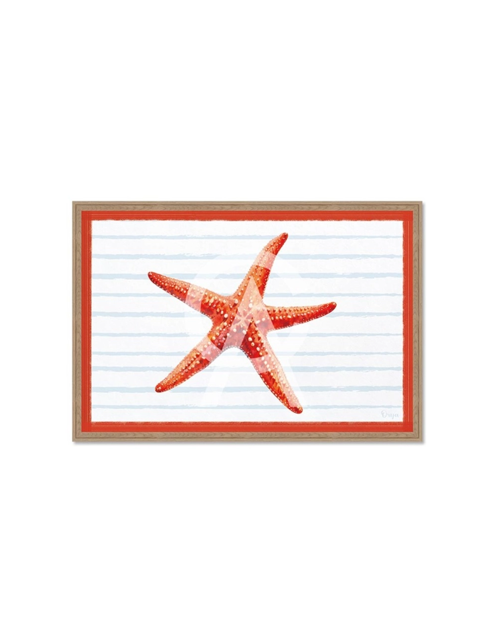 Tableau étoile de mer rouge – Orya