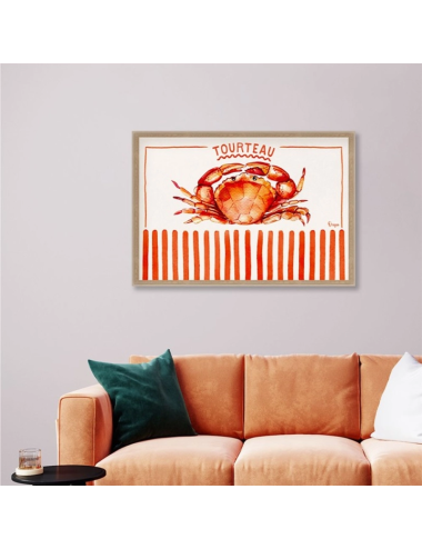 Tableau tourteau rouge cuisine marine – Orya