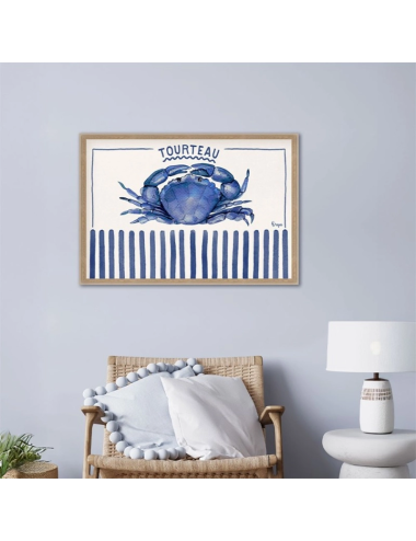 Tableau tourteau bleu cuisine marine – Orya