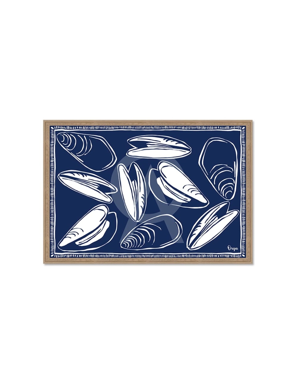 Tableau moules bleues – ORYA